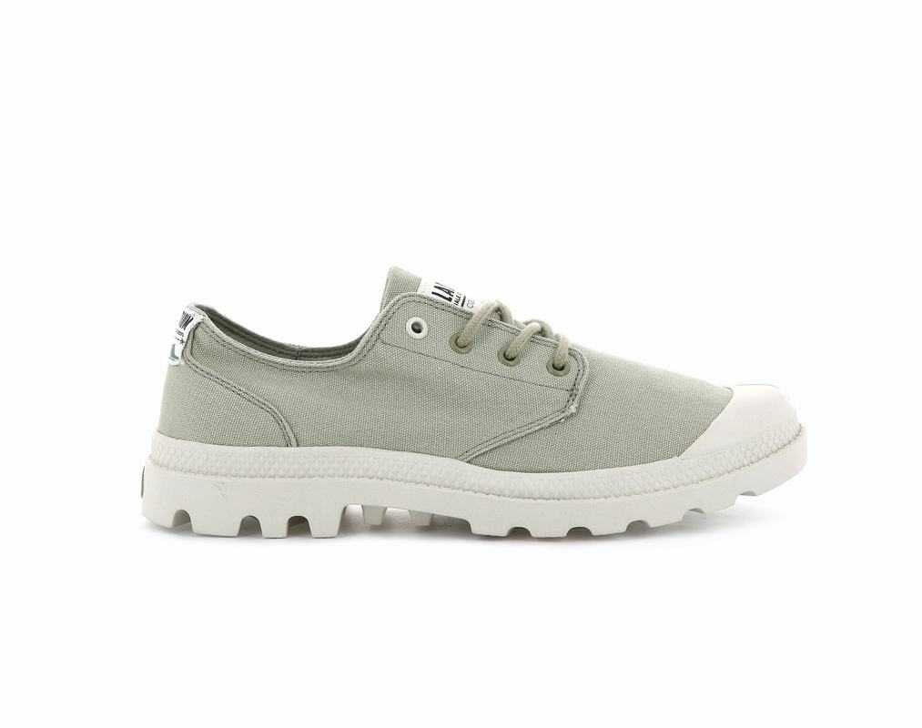 Palladium Pampa Ox Organic Damen Schuhe HellGrün ||914378-YMH||